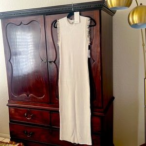 Column sweater dress